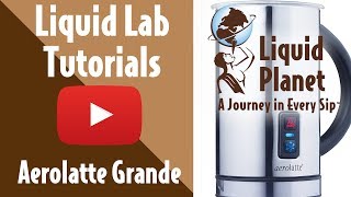 Liquid Lab  Aerolatte Grande Milk Frother [upl. by Llerrut144]