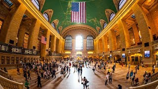 Walking Tour of Grand Central Terminal — New York City 【4K】🇺🇸 [upl. by Studdard]