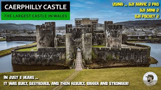 Caerphilly Castle  The Largest in Wales 2nd in Britain [upl. by Allain]