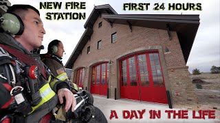 First 24 Hours in a New Fire Station  A Day in the Life [upl. by Kiersten]