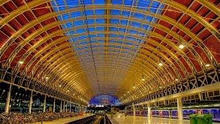 A Walk Around Londons Paddington Railway Station [upl. by Adnawyt891]