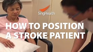 How To Position A Stroke Patient [upl. by Sidney867]