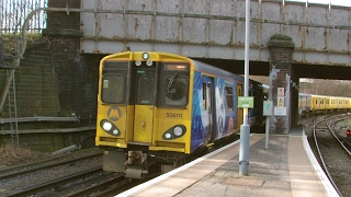 Half an Hour at 216  Birkenhead North Station 1022017  Class 507 508 terminus [upl. by Landry]