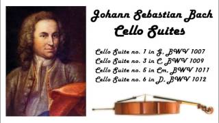 Johann Sebastian Bach  Cello suites in 432 Hz great for reading or studying [upl. by Acsecnarf432]