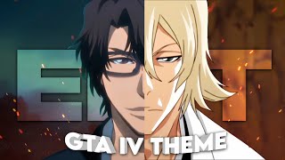 Aizen x Urahara  GTA IV Theme Edit [upl. by Eanel139]